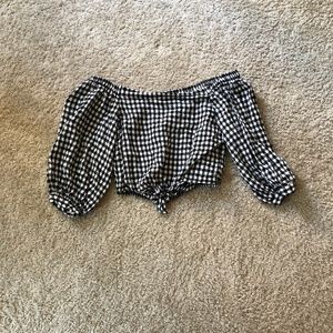 Off Shoulder crop top